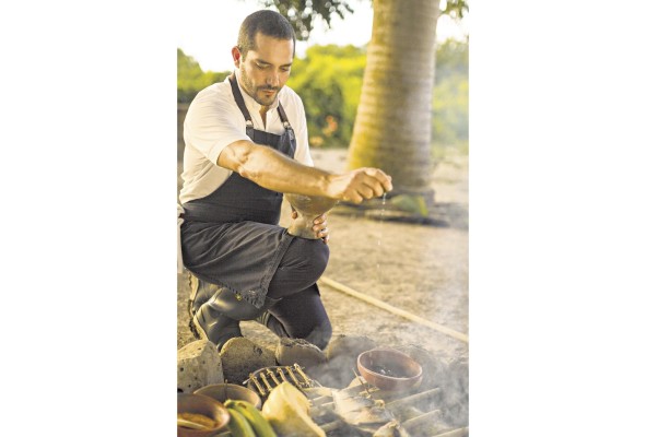 Rodrigo Pacheco, el chef que engalana a la naturaleza Rodrigo Pacheco, el chef que engalana a la naturaleza
