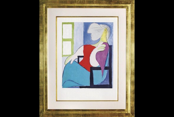 La obra 'Femme assise près d une fenêtre (Marie-Thérèse)', que estuvo cerca de duplicar el precio estimado de 55 millones de dólares que habían calculado los expertos de la casa de subastas Christie's, y que se acabó vendiendo por 4103,4 millones en Nueva York. La obra 'Femme assise près d une fenêtre (Marie-Thérèse)', que estuvo cerca de duplicar el precio estimado de 55 millones de dólares que habían calculado los expertos de la casa de subastas Christie's, y que se acabó vendiendo por 4103,4 millones en Nueva York.