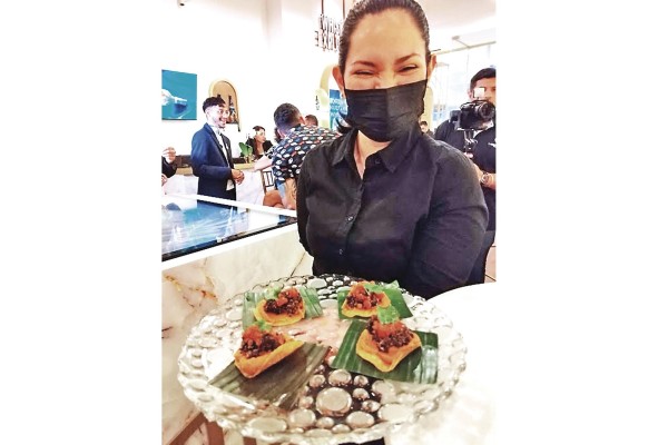 Bocados de tamal, versión vegana Bocados de tamal, versión vegana