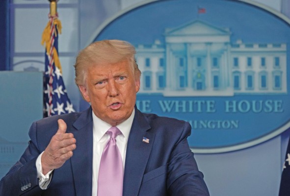 Donald Trump, presidente de Estados Unidos Donald Trump, presidente de Estados Unidos