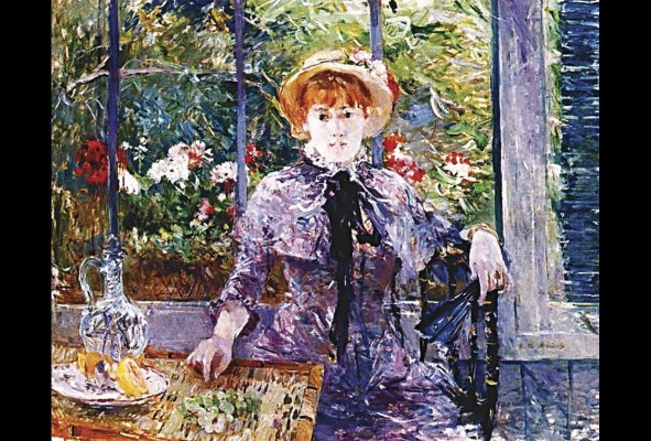 La obra 'Detrás del desayuno' de Berthe Morisot consiguió batir un récord en las subastas de la famosa casa de apuestas londinense Christie's. Fue vendida por $11 millones. La obra 'Detrás del desayuno' de Berthe Morisot consiguió batir un récord en las subastas de la famosa casa de apuestas londinense Christie's. Fue vendida por $11 millones.