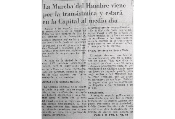 La 'Marcha del hambre y la desesperación': una lectura desde el presente La 'Marcha del hambre y la desesperación': una lectura desde el presente