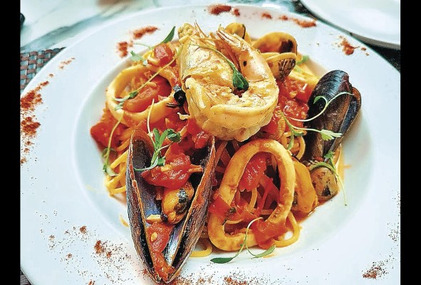 Spaghetti frutti di mare Spaghetti frutti di mare