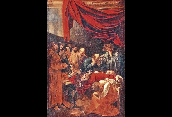'La muerte de la virgen', Caravaggio (1604 y 1606). Una obra que ocasionó escándalo y fuertes cuestionamientos en su época. 'La muerte de la virgen', Caravaggio (1604 y 1606). Una obra que ocasionó escándalo y fuertes cuestionamientos en su época.