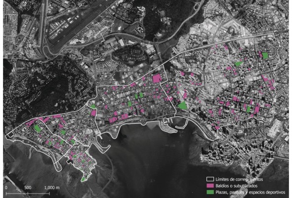 Un inventario del espacio vacante o subutilizado en algunos corregimientos del centro urbano de ciudad de Panamá, muestra que este espacio sin utilizar supera casi tres veces al espacio público recreativo. Un inventario del espacio vacante o subutilizado en algunos corregimientos del centro urbano de ciudad de Panamá, muestra que este espacio sin utilizar supera casi tres veces al espacio público recreativo.