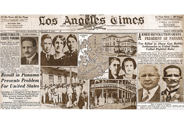 Así cubrieron las agencias de prensa el golpe de Acción Comunal, en 1931 Así cubrieron las agencias de prensa el golpe de Acción Comunal, en 1931
