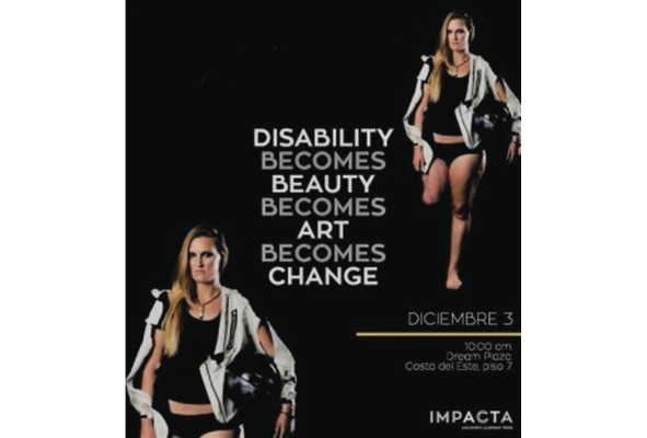 En el proyecto participan diez modelos con discapacidad. En el proyecto participan diez modelos con discapacidad.