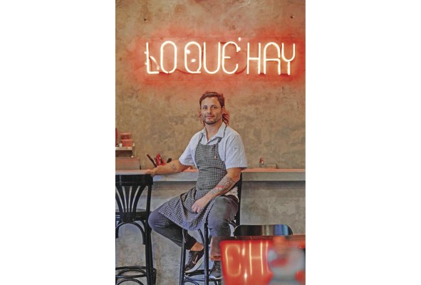 El chef José Carles del restaurante 'Lo que hay'. El chef José Carles del restaurante 'Lo que hay'.