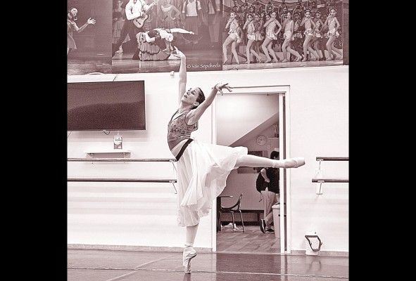 La bailarina Maruja Herrera. La bailarina Maruja Herrera.