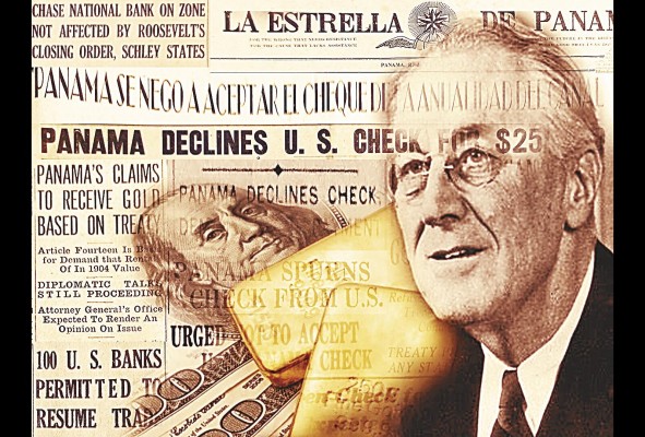 'Dólares devaluados no'. Panamá exigió justicia en momentos de crisis 'Dólares devaluados no'. Panamá exigió justicia en momentos de crisis