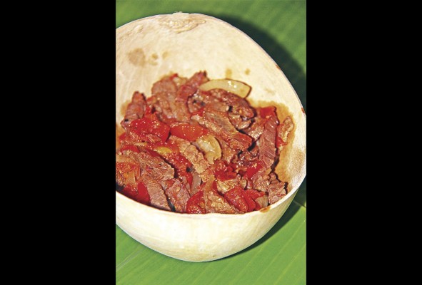 Carne entomatada Carne entomatada
