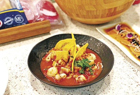 Salpicón de mariscos Salpicón de mariscos