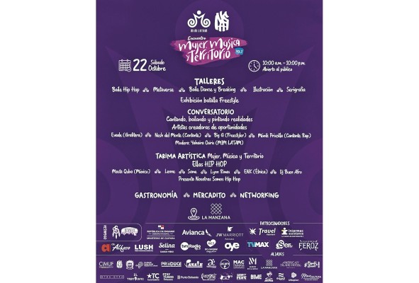 La agenda del día sábado está cargada de actividades relacionadas al Hip Hop La agenda del día sábado está cargada de actividades relacionadas al Hip Hop