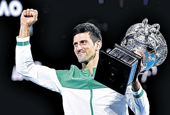 Novak Djokovic nació en la antigua República de Yugoslavia, es ganador de 20 torneos de Grand Slam, cifra que lo ubica en el primer lugar de máximos ganadores. Novak Djokovic nació en la antigua República de Yugoslavia, es ganador de 20 torneos de Grand Slam, cifra que lo ubica en el primer lugar de máximos ganadores.