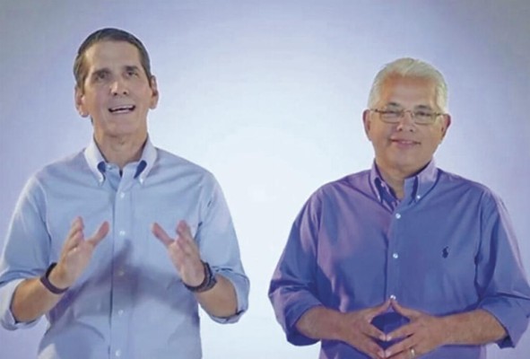 Rómulo Roux y José Blandón. Rómulo Roux y José Blandón.