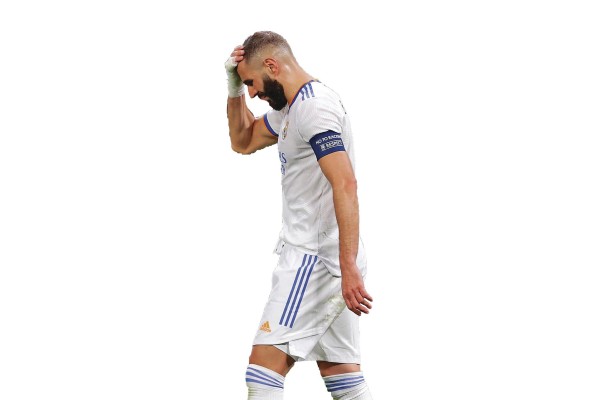 El delantero del Real Madrid Karim Benzemá. El delantero del Real Madrid Karim Benzemá.