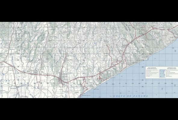 Buena parte de las hojas topográficas a escala 1:50,000 que conforman la cartografía nacional publicadas por el Instituto Nacional Tommy Guardia, fueron elaboradas en colaboración con el Inter American Geodetic Institute. Aquí una sección del mapa topográfico del área de Río Hato, Coclé. Buena parte de las hojas topográficas a escala 1:50,000 que conforman la cartografía nacional publicadas por el Instituto Nacional Tommy Guardia, fueron elaboradas en colaboración con el Inter American Geodetic Institute. Aquí una sección del mapa topográfico del área de Río Hato, Coclé.