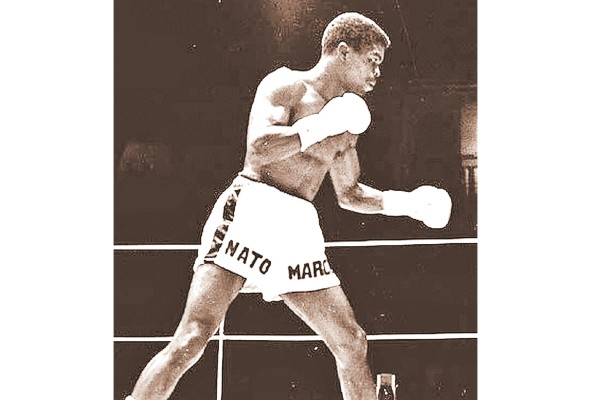 Ernesto 'Ñato' Marcel, excampeón mundial del boxeo. Ernesto 'Ñato' Marcel, excampeón mundial del boxeo.