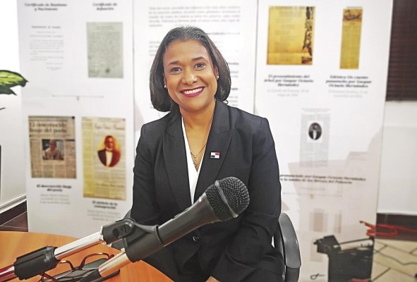Giselle González, ministra de Cultura Giselle González, ministra de Cultura