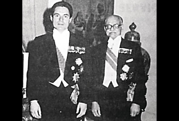 Aristides Royo y Roque J. laurenza durante su servicio diplomático Aristides Royo y Roque J. laurenza durante su servicio diplomático