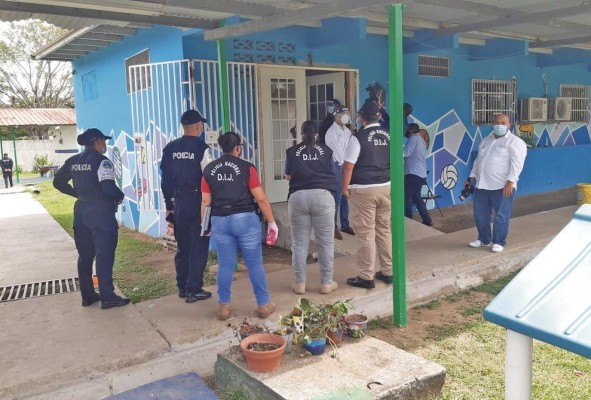 Funcionarios acudieron al albergue Centro Integral Fundación Chilibre para verificar la situación de los menores. Funcionarios acudieron al albergue Centro Integral Fundación Chilibre para verificar la situación de los menores.