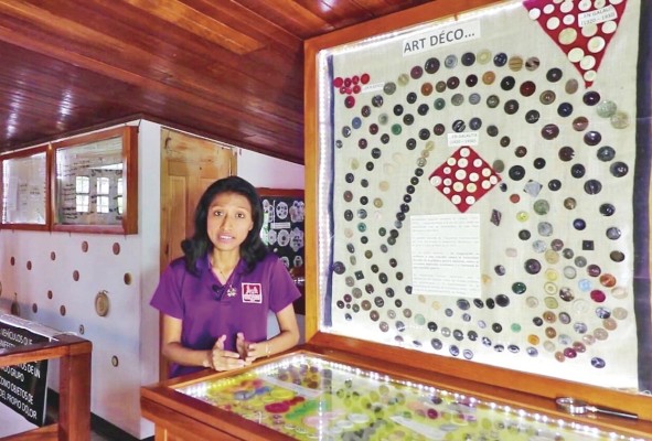 El Museo de los Botones presenta una amplia colección de botones y sus historias. El Museo de los Botones presenta una amplia colección de botones y sus historias.