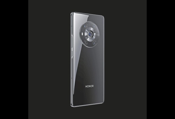 El nuevo smartphone Magic3 de la serie Honor. El nuevo smartphone Magic3 de la serie Honor.