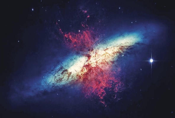 Un agujero de gusano es un atajo a través del espacio y el tiempo, como si entre dos galaxias a años luz de distancia hubiera un camino corto Un agujero de gusano es un atajo a través del espacio y el tiempo, como si entre dos galaxias a años luz de distancia hubiera un camino corto