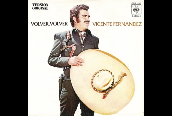 'Volver, volver' fue la canción que catapultó a Chente a la fama en 1972. 'Volver, volver' fue la canción que catapultó a Chente a la fama en 1972.