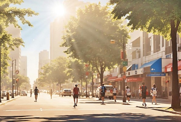 La ONU ha designado una jefa de calor, quien está aconsejando llenar las ciudades de plazas y árboles. La ONU ha designado una jefa de calor, quien está aconsejando llenar las ciudades de plazas y árboles.
