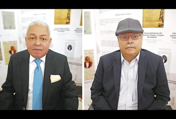 Rubén Darío Patiño (d), politólogo y docente; Moisés Bartlett (1), abogado penalista Rubén Darío Patiño (d), politólogo y docente; Moisés Bartlett (1), abogado penalista