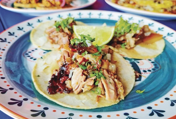 Tacos de carnitas. Tacos de carnitas.