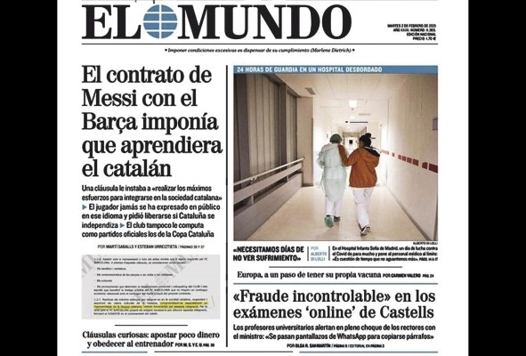 Messi ante un nuevo partido fuera de la cancha Messi ante un nuevo partido fuera de la cancha