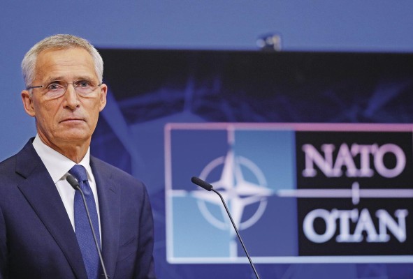 El secretario general de la OTAN, Jens Stoltenberg El secretario general de la OTAN, Jens Stoltenberg