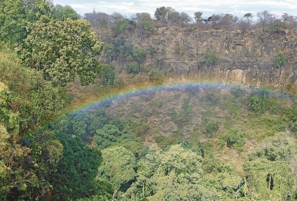 Las impresionantes cataratas Victoria Las impresionantes cataratas Victoria