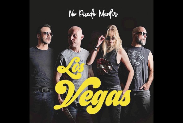 La agrupación de 'rock' Los Vegas está conformada por Nano Alemán, José Manuel Correa, Lisa Palm y Juan Ramón Della Togna. La agrupación de 'rock' Los Vegas está conformada por Nano Alemán, José Manuel Correa, Lisa Palm y Juan Ramón Della Togna.