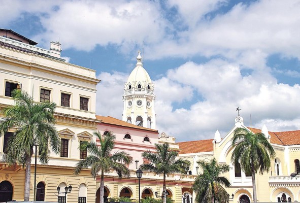 Vista del Casco Antiguo de Panamá. Vista del Casco Antiguo de Panamá.