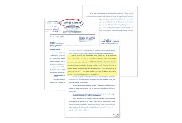 Sea Energy Shipping Inc. reacciona a demanda de Harley Mitchell Sea Energy Shipping Inc. reacciona a demanda de Harley Mitchell