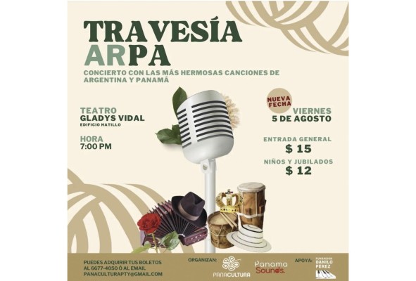 Concierto argentino-panameño 'Travesía ARPA' Concierto argentino-panameño 'Travesía ARPA'