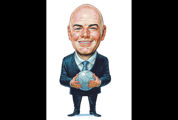 El abogado suizo Gianni Infantino, presidente de la FIFA El abogado suizo Gianni Infantino, presidente de la FIFA