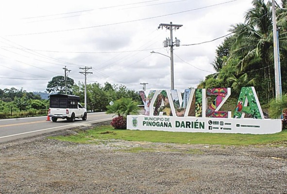 Imagen del parador fotográfico de Yaviza, en la provincia de Darién. Imagen del parador fotográfico de Yaviza, en la provincia de Darién.