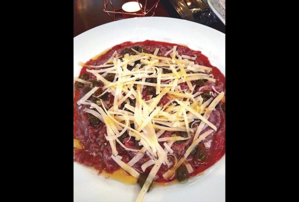 Carpaccio de filete Carpaccio de filete