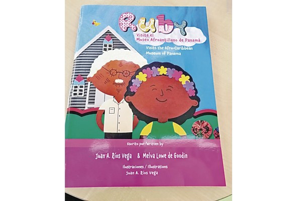 El libro 'Ruby visita el Museo Afroantillano de Panamá'. El libro 'Ruby visita el Museo Afroantillano de Panamá'.