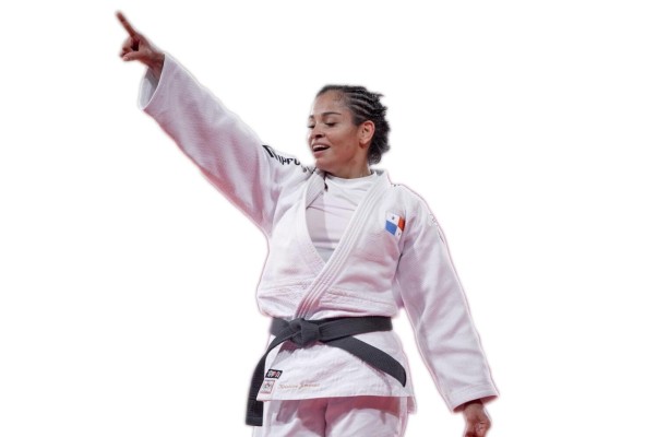 La judoca panameña Kristine Jiménez (52 kilos). La judoca panameña Kristine Jiménez (52 kilos).