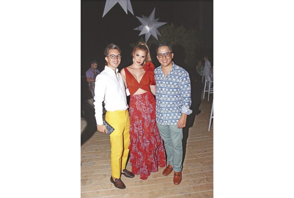 José Sáenz, Analía Núñez y Elías Jiménez José Sáenz, Analía Núñez y Elías Jiménez