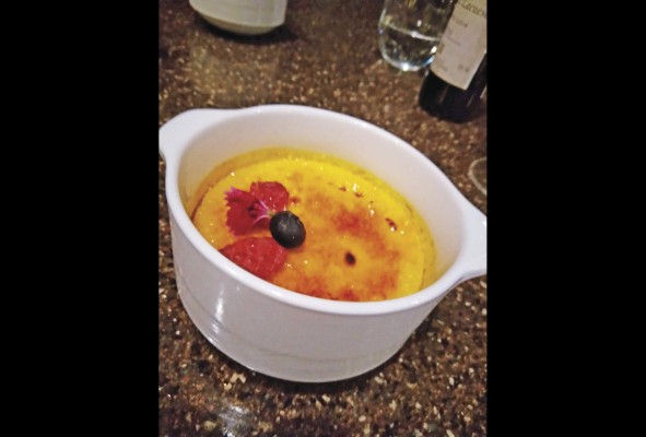 'Creme brulée' de zapallo rostizado 'Creme brulée' de zapallo rostizado