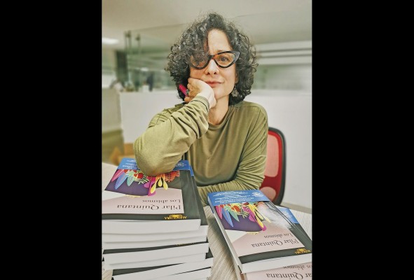 La escritora colombiana Pilar Quintana La escritora colombiana Pilar Quintana