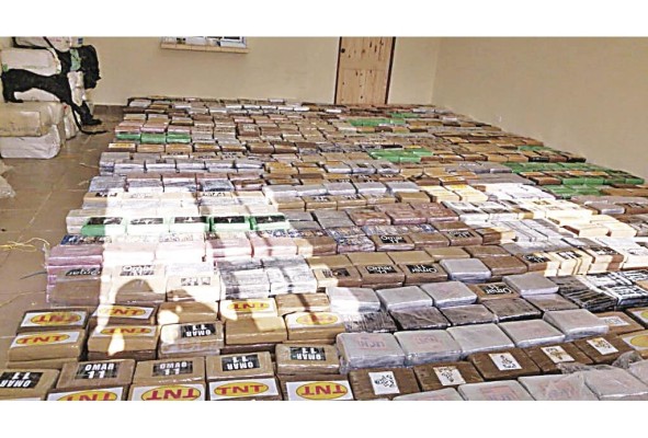 Conteo preliminar suma cinco toneladas de cocaína Conteo preliminar suma cinco toneladas de cocaína
