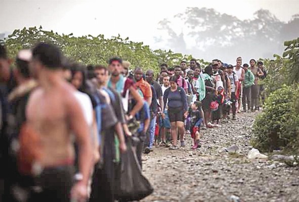 Decenas de migrantes fueron registrados el pasado 15 de septiembre. Decenas de migrantes fueron registrados el pasado 15 de septiembre.