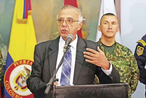 El ministro de Defensa de Colombia, Iván Velásquez El ministro de Defensa de Colombia, Iván Velásquez
